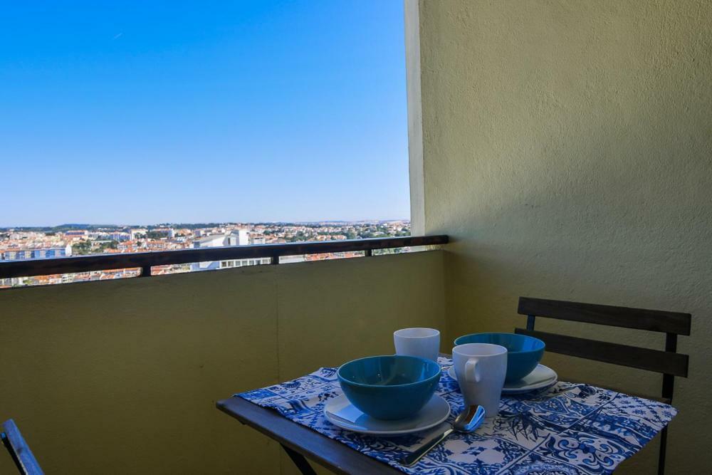 卡斯凯什Cozy Studio With Balcony And Beautiful View公寓 外观 照片